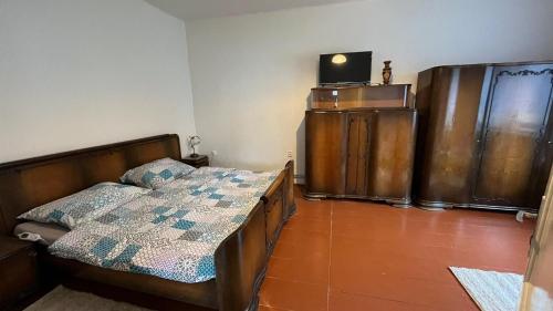 Krevet ili kreveti u jedinici u objektu Chalupa Komorský mlýn