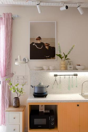 Dapur atau dapur kecil di Langmandi Experience Ngô Gia Khảm