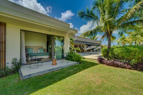 Zahrada ubytování Villa Kahoni vue sur le golf & les montagnes
