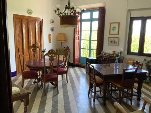 Posezení v ubytování Casa Rural Finca Juanamare