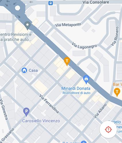 una mappa di viva las vegas di Economic transitional room a Cerignola