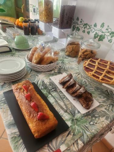 Jídlo v bed and breakfast nebo okolí