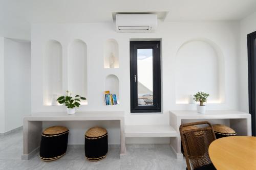 Χώρος καθιστικού στο Cuore Santo Suites