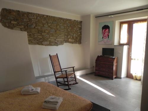 Télévision ou salle de divertissement dans l'établissement Affittacamere Borgo degli Artisti boutique rooms