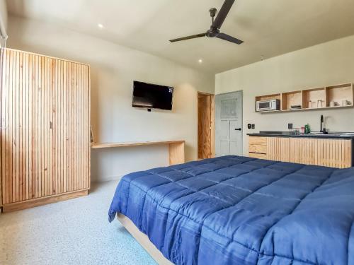 Postel nebo postele na pokoji v ubytování Casa Ula