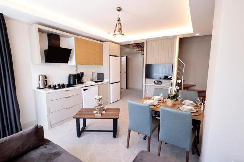 Livia Residenceにあるキッチンまたは簡易キッチン