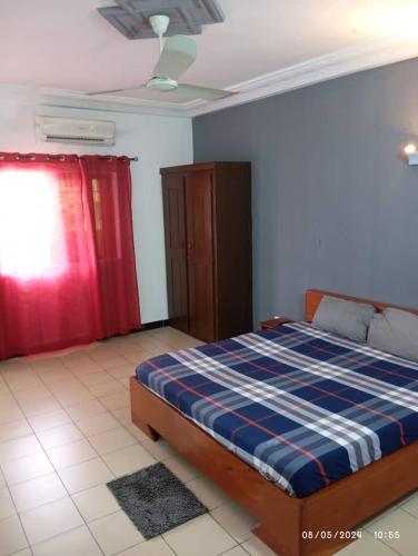 Postel nebo postele na pokoji v ubytování Luxe house