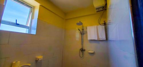Koupelna v ubytování Armaflex Hotel Lira
