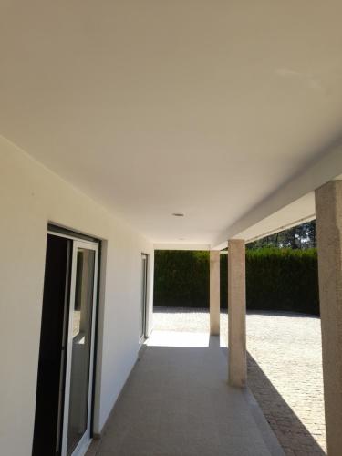 a view of the hallway of a house at Casa dos Gémeos in Vila Nova de Cerveira