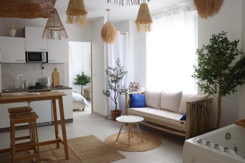 Loveroom Mykonos avec balnéothérapie