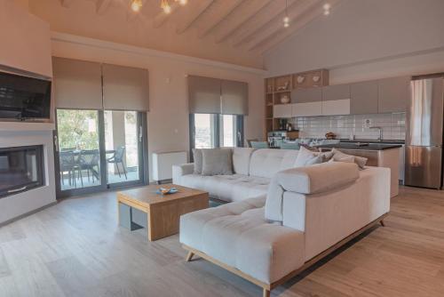 Η κουζίνα ή μικρή κουζίνα στο Carpe Diem Moursia House