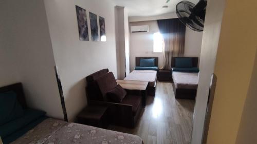 Cama o camas de una habitación en فندق أجياد Agyad Hotel