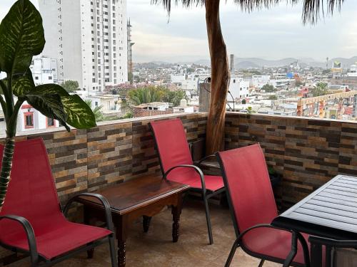 Μπαλκόνι ή βεράντα στο Casa de la Alegria 2 apartments