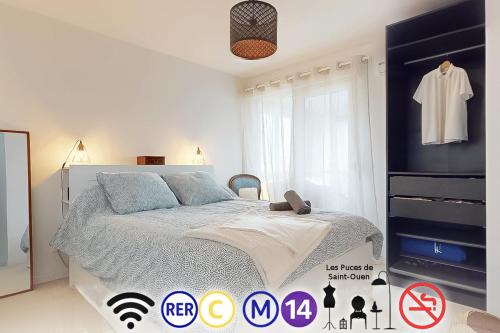 Appartement spacieux avec loggia proche métro