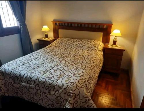 Кровать или кровати в номере Apart Pueyrredón