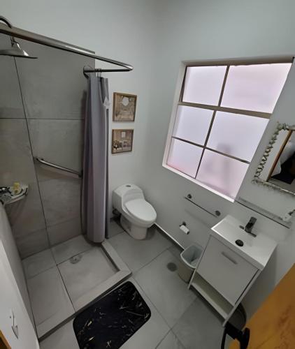 Ένα μπάνιο στο Casa Maribel