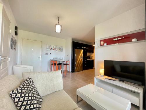 Appartement 3 pièces cosy avec climatisation et garage à Sète