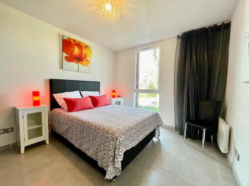 Appartement 3 pièces cosy avec climatisation et garage à Sète