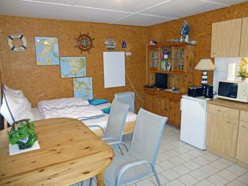 Η κουζίνα ή μικρή κουζίνα στο Wallocha Comfortable holiday residence