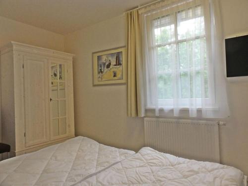 Postel nebo postele na pokoji v ubytování Sea view - tower apartment A 4 04
