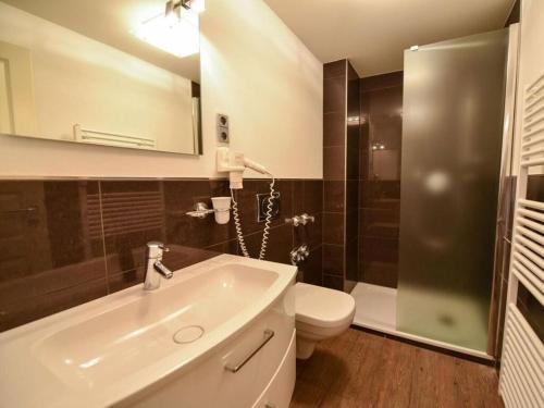 Ένα μπάνιο στο Naturdüne 8 Comfortable holiday residence