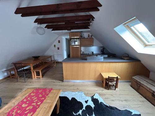 Kuchyň nebo kuchyňský kout v ubytování T4 cosy style montagnard 6/8pers