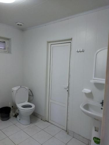 Koupelna v ubytování Sevan Guest House
