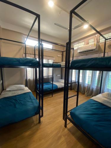 Postel nebo postele na pokoji v ubytování Hostello Backpackers Hostel