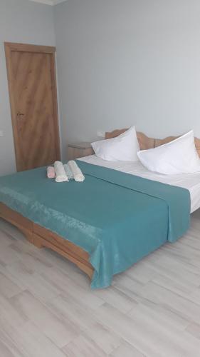 Postel nebo postele na pokoji v ubytování Hotel Marinus