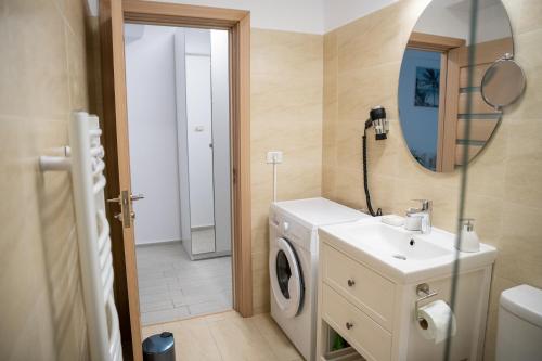 Phòng tắm tại Yaio apartments