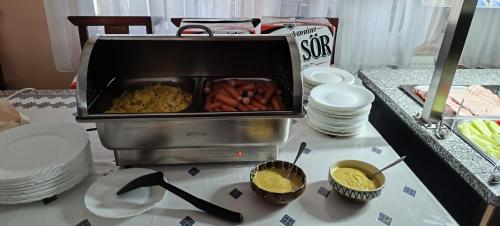 Jídlo v penzionu nebo okolí