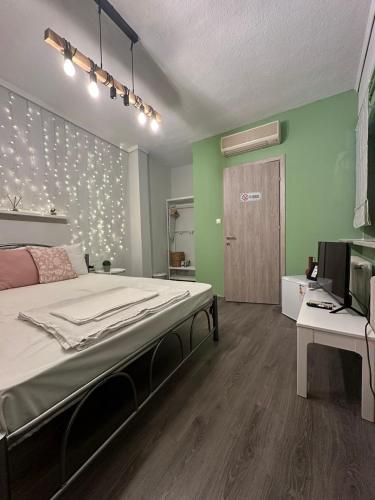 Ένα ή περισσότερα κρεβάτια σε δωμάτιο στο 7PocketHouse