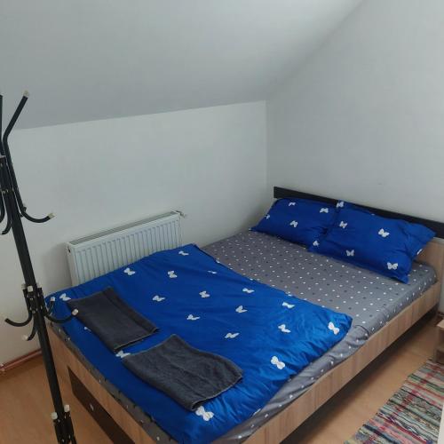 Ένα ή περισσότερα κρεβάτια σε δωμάτιο στο Cabana Imola