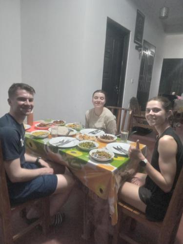 Essen im Privatzimmer oder in der Nähe