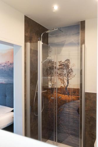 Ванная комната в Sporthotel Zum Hohen Eimberg