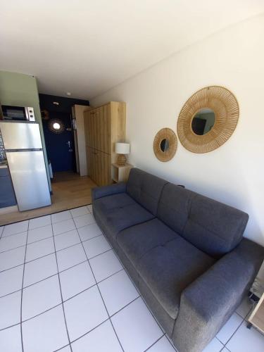 Studio 4 personnes vue MER et PORT