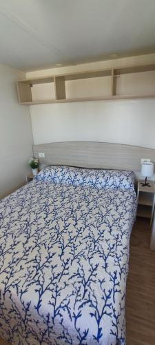 Postel nebo postele na pokoji v ubytování Camping Ancora