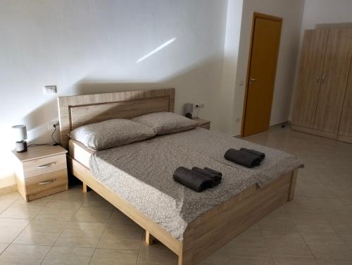 Llit o llits en una habitació de Apartment Noel