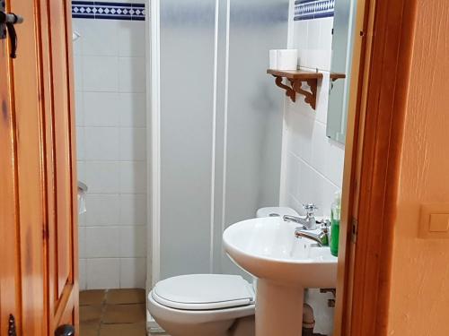 Koupelna v ubytování Las Encinas