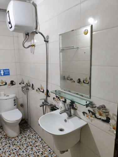 Koupelna v ubytování Prada Home