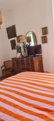 Postel nebo postele na pokoji v ubytování Manoir du Haut Jussé