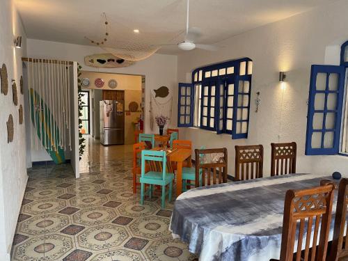 Restaurant ou autre lieu de restauration dans l'établissement Itzé Hostel Boutique - Progreso