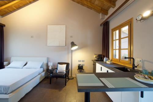 Postel nebo postele na pokoji v ubytování Home21