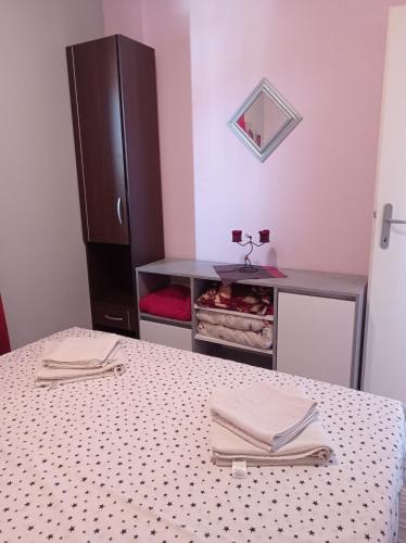 Kuchyň nebo kuchyňský kout v ubytování Panorama Apartments