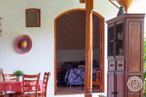 Ruang duduk di Laguna kamer in authentieke stadsvilla