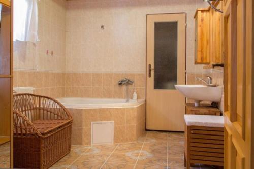 Koupelna v ubytování Drevenica Alica Hronec Nízke Tatry