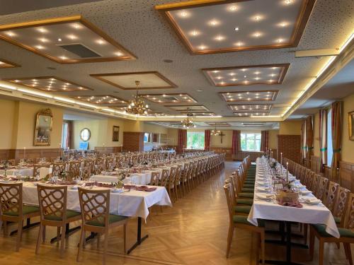 Restaurace v ubytování Gasthof Hehenberger