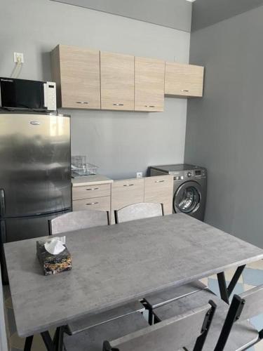 Dapur atau dapur kecil di Spanie 7 w Rynku Centrum &F VAT