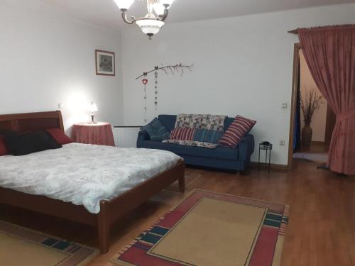 Χώρος καθιστικού στο Noctua Villam GuestHouse