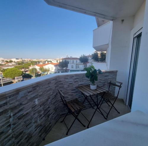 Balkón nebo terasa v ubytování Cormorán apartment